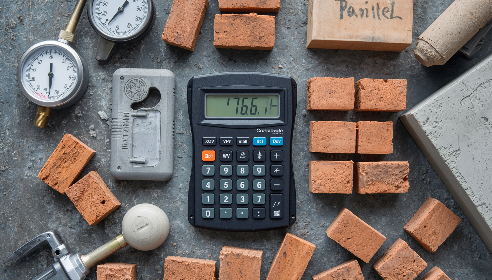 Brick/Concrete Compressive Strength Calculator